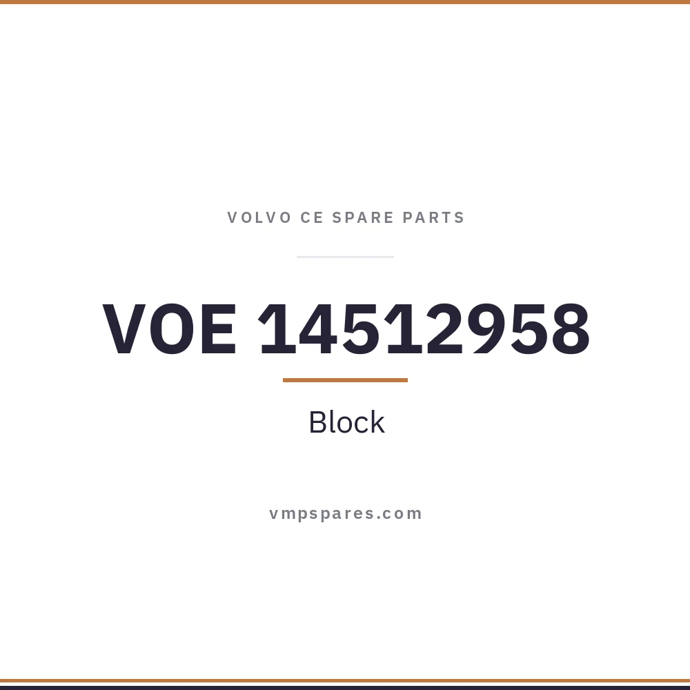 VOE 14512958 – Block