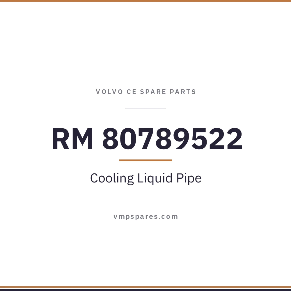 RM 80789522 – Cooling Liquid Pipe