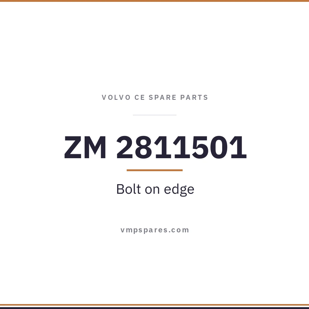 ZM 2811501 – Bolt on edge