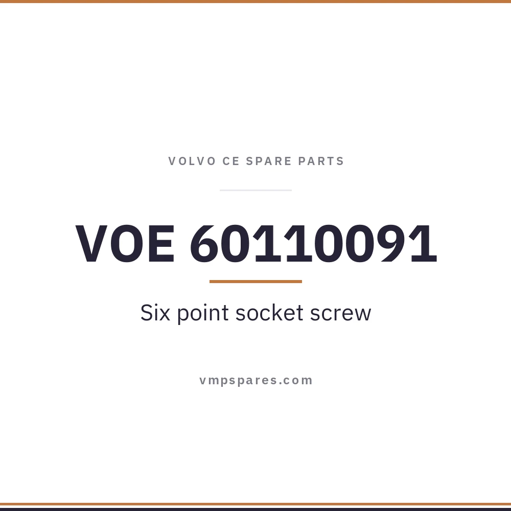 VOE 60110091 – Six point socket screw