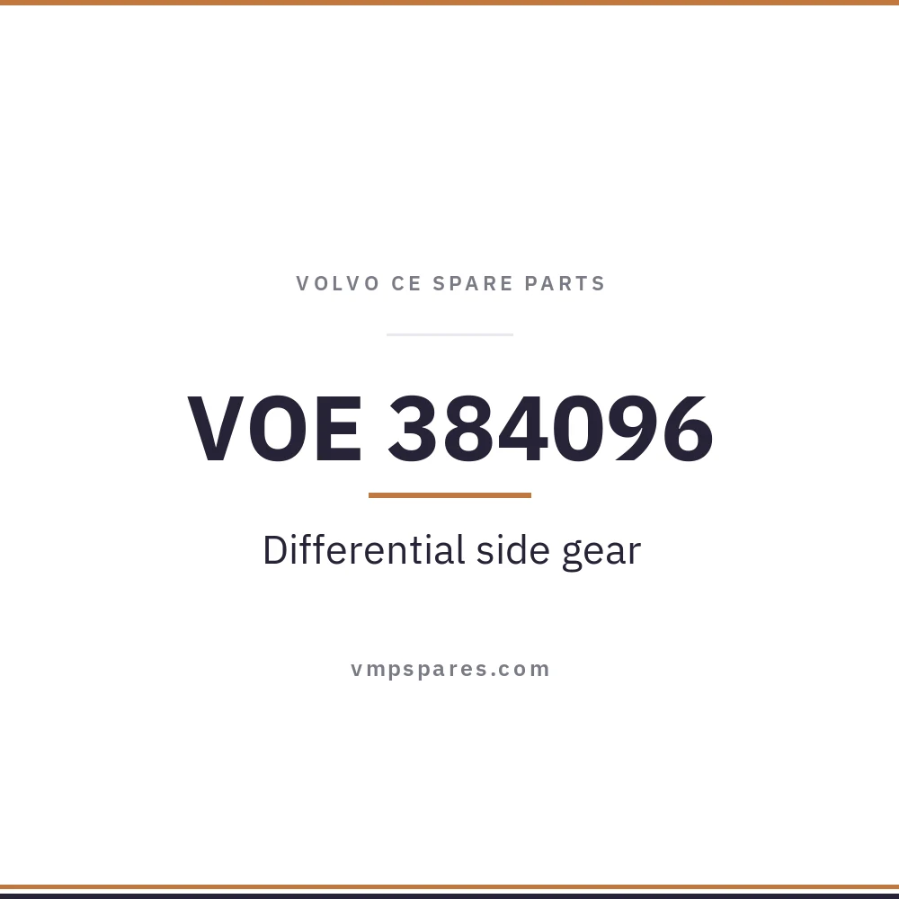 VOE 384096 – Differential side gear