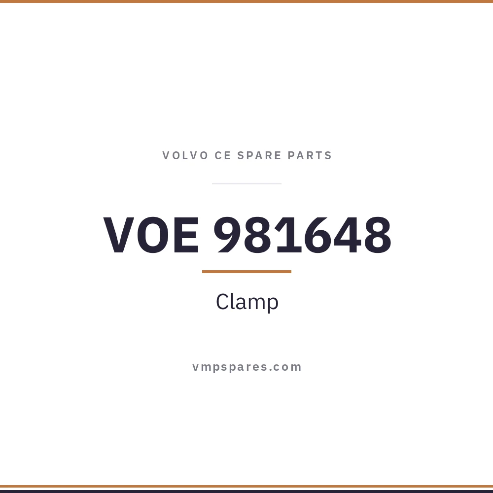 VOE 981648 – Clamp