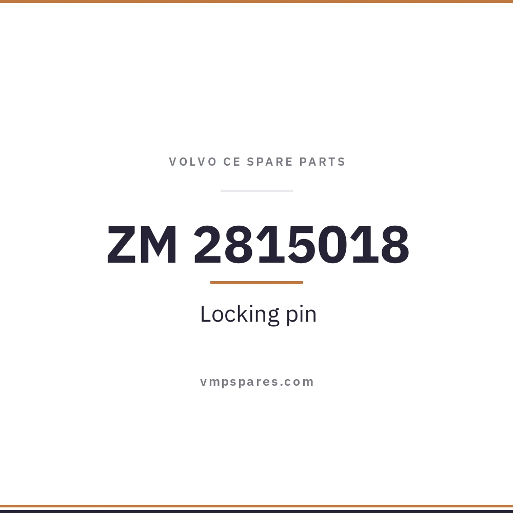 ZM 2815018 – Locking pin
