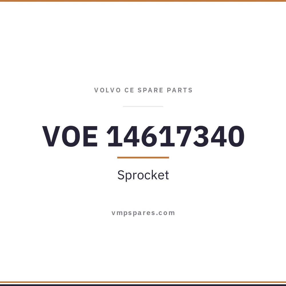 VOE 14617340 – Sprocket