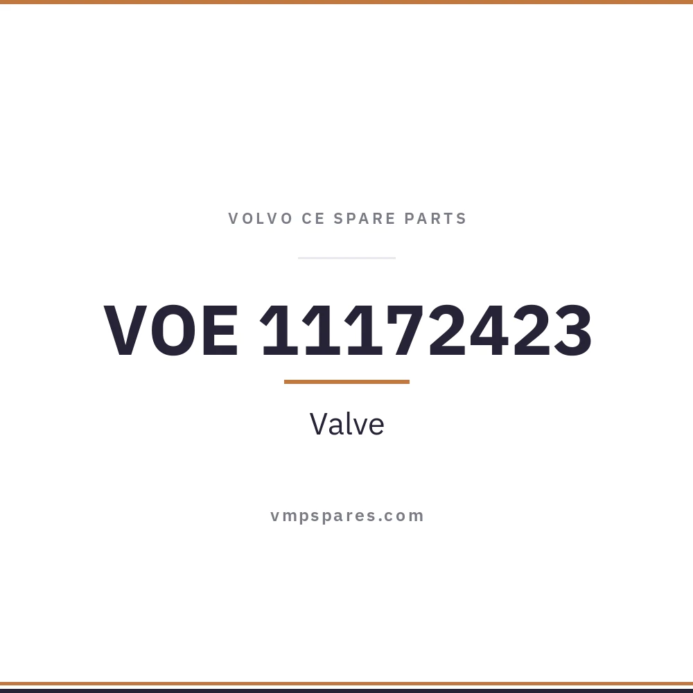 VOE 11172423 – Valve