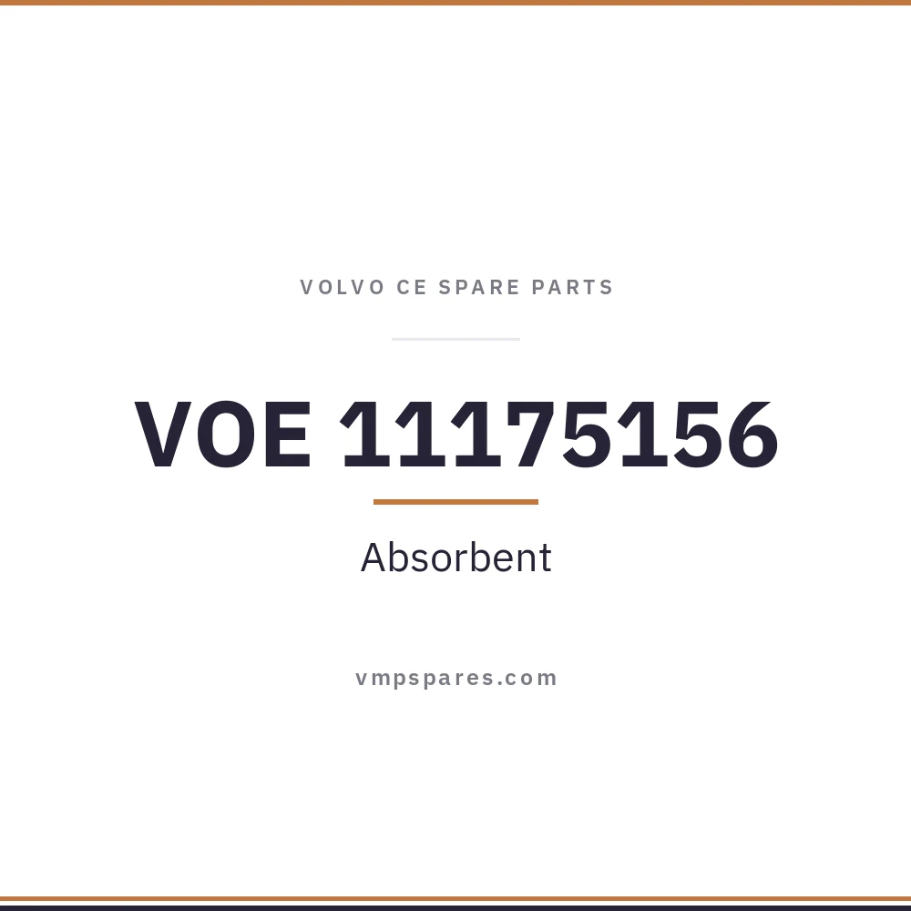 VOE 11175156 – Absorbent