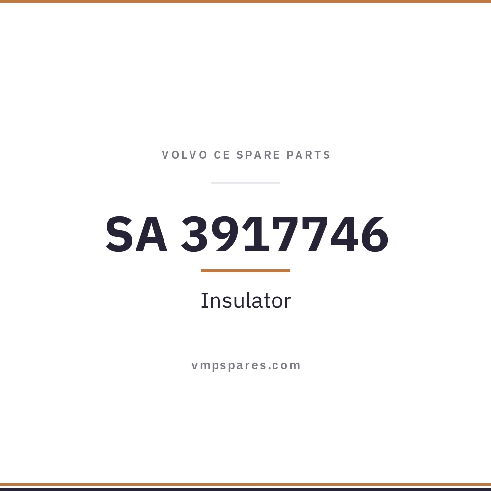 SA 3917746 – Insulator