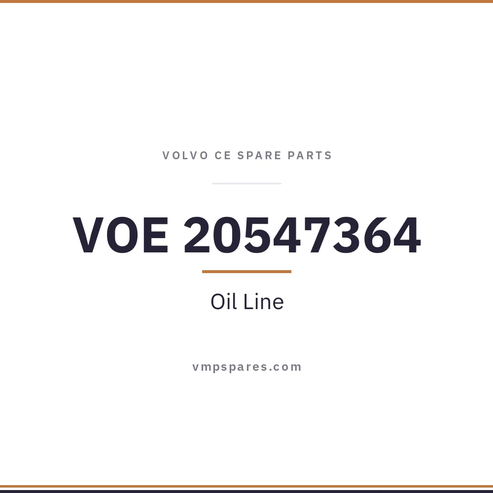 VOE 20547364 – Oil Line
