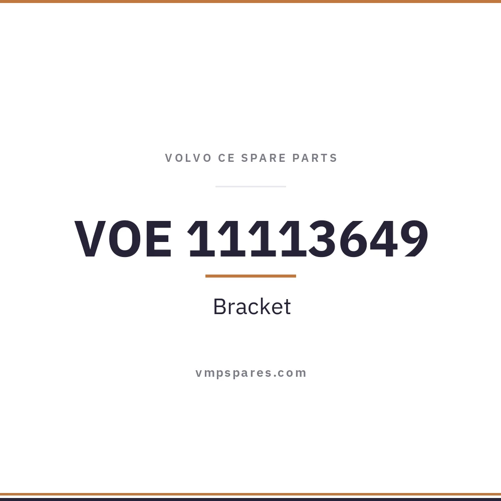 VOE 11113649 – Bracket