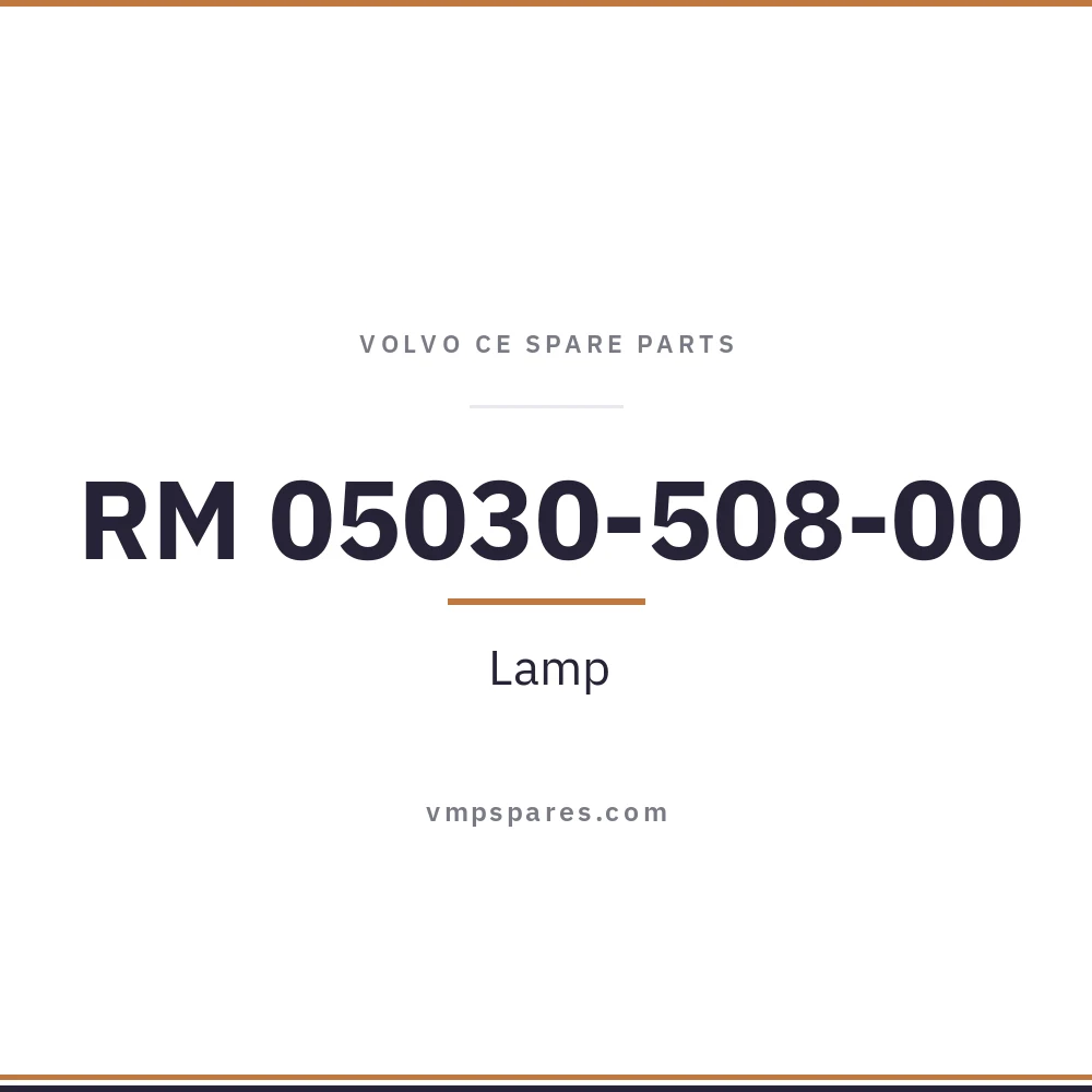 RM 05030-508-00 – Lamp