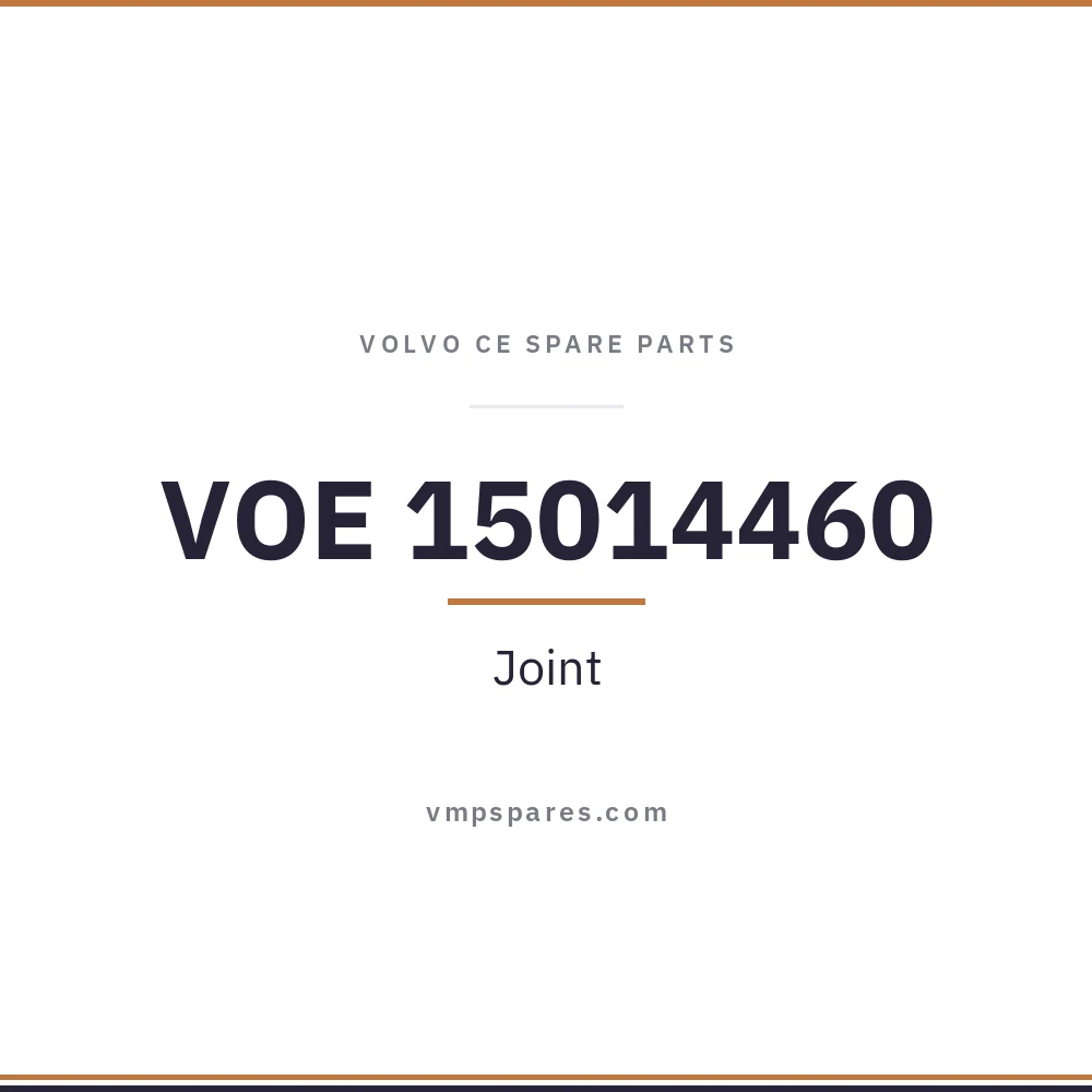 VOE 15014460 – Joint