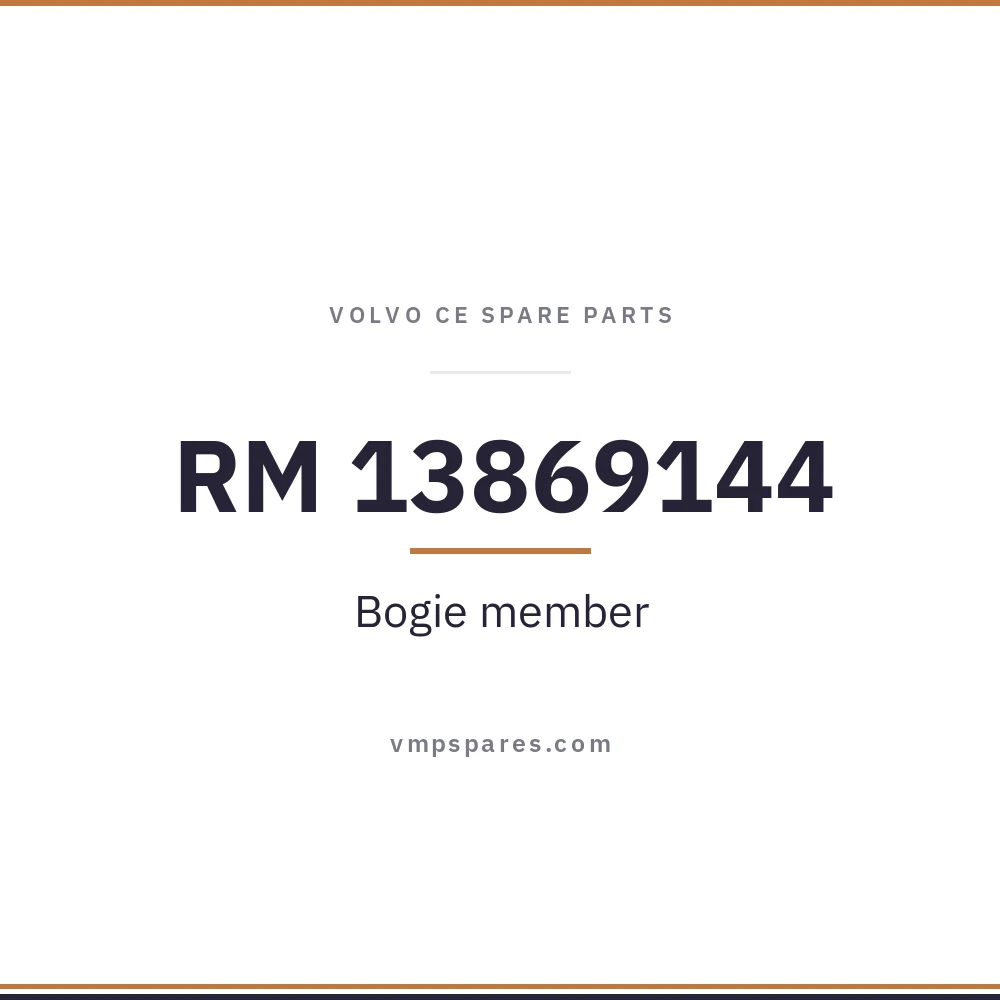 RM 13869144 – Bogie member