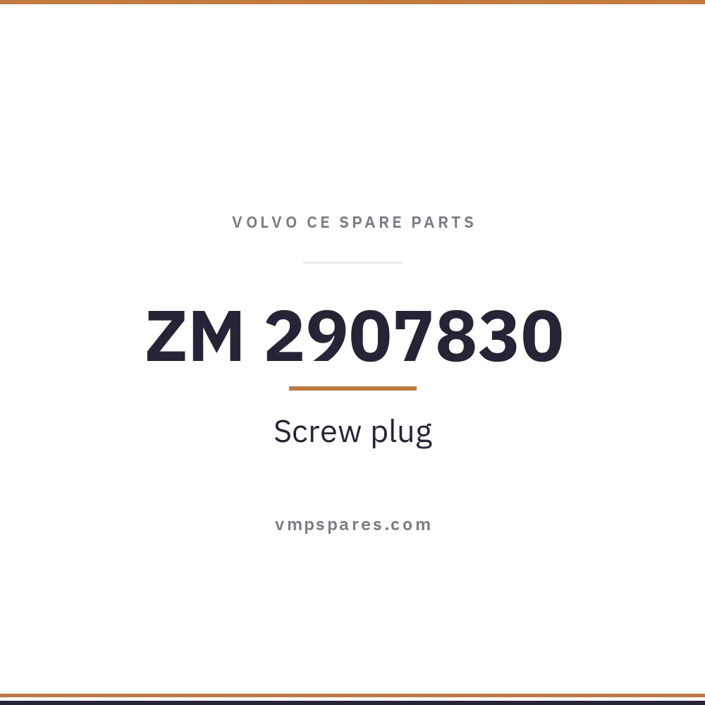 ZM 2907830 – Screw plug