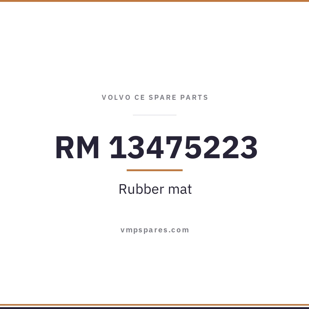 RM 13475223 – Rubber mat