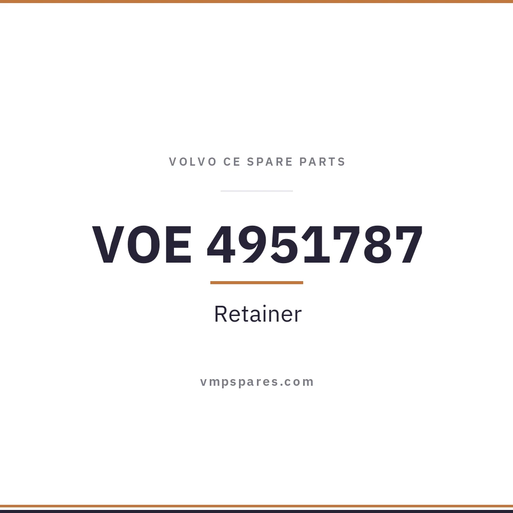 VOE 4951787 – Retainer