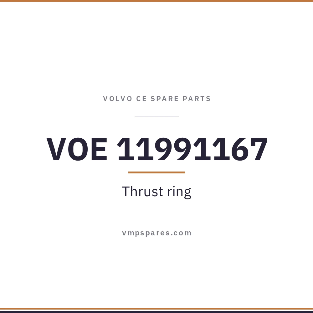 VOE 11991167 – Thrust ring