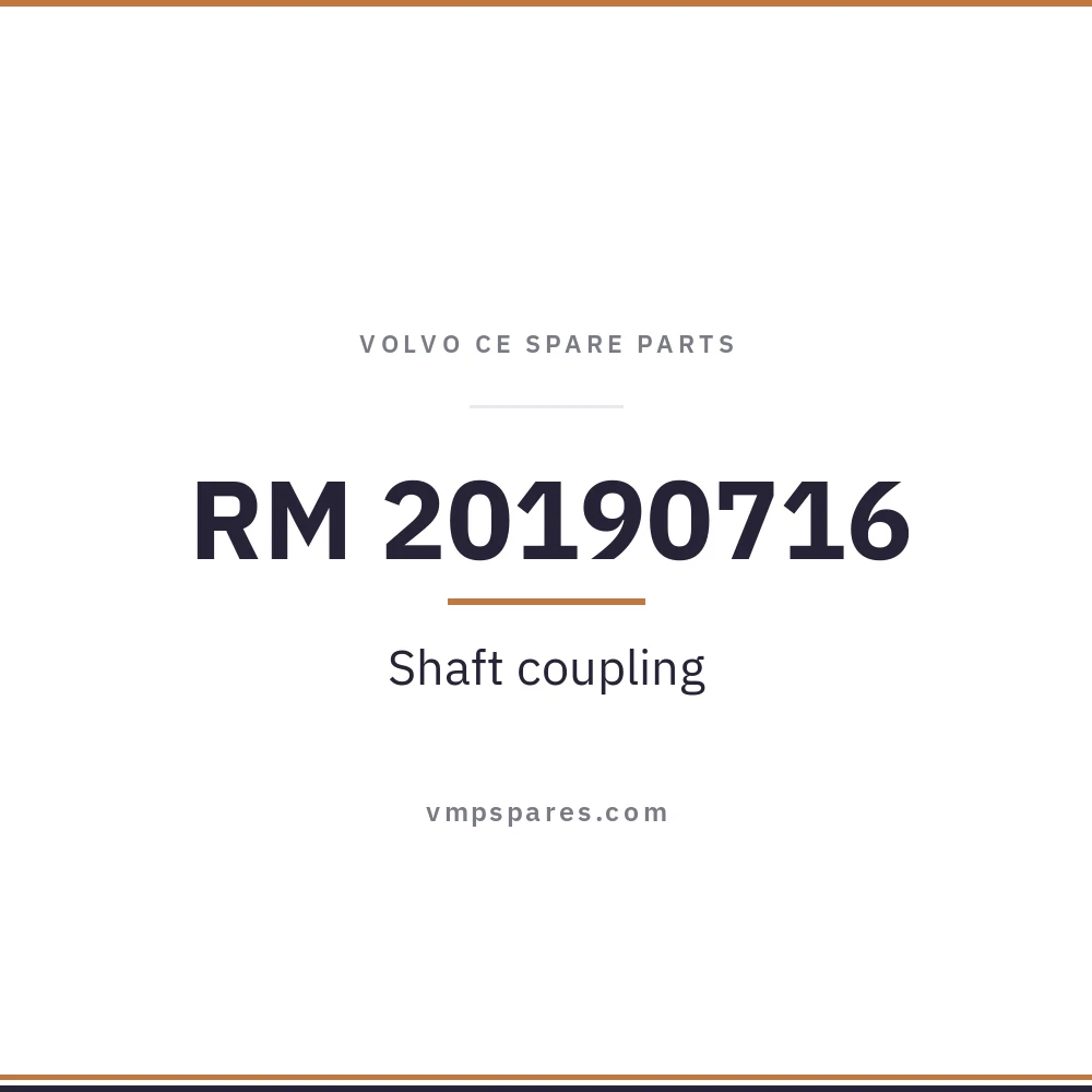 RM 20190716 – Shaft coupling
