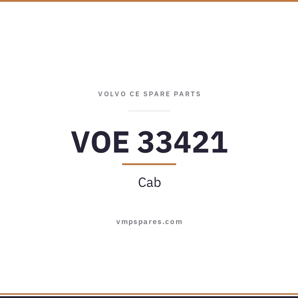 VOE 33421 – Cab