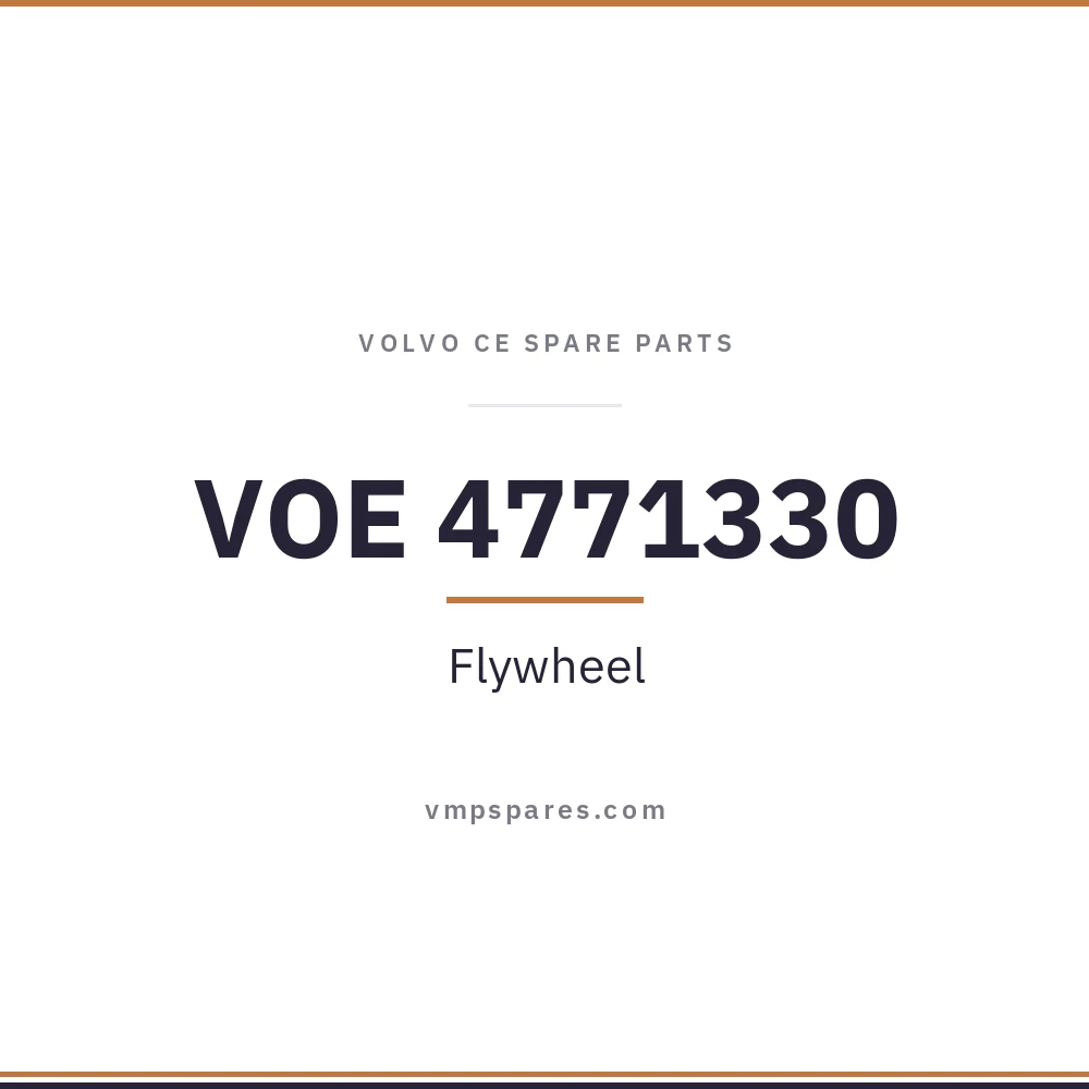 VOE 4771330 – Flywheel