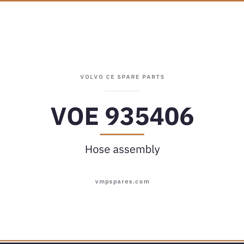 VOE 935406 – Hose assembly