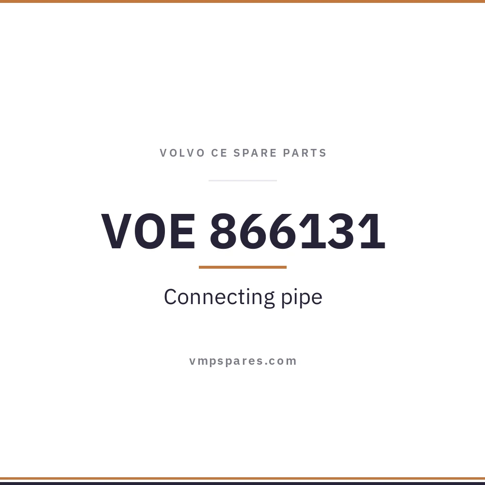 VOE 866131 – Connecting pipe