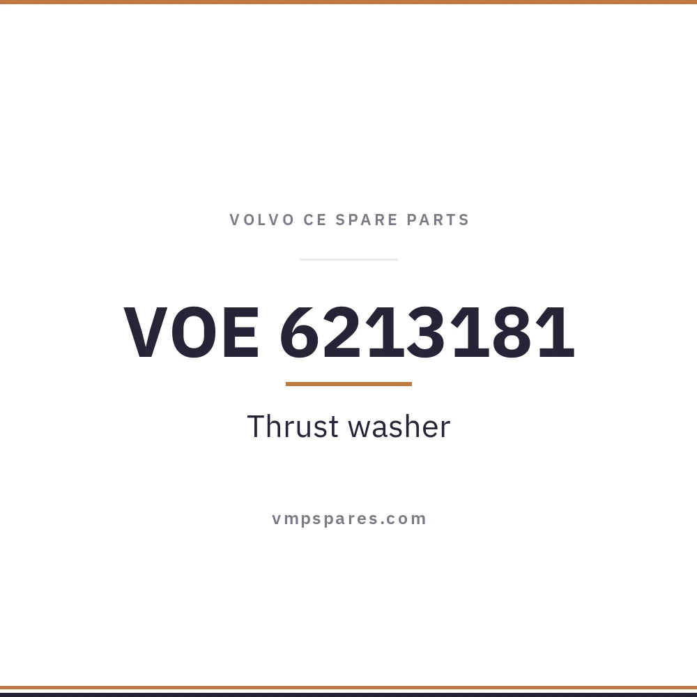 VOE 6213181 – Thrust washer