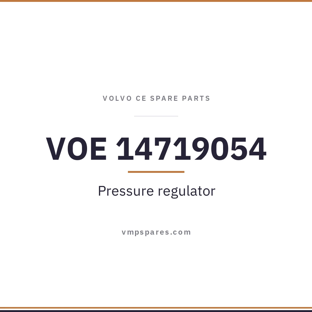 VOE 14719054 – Pressure regulator