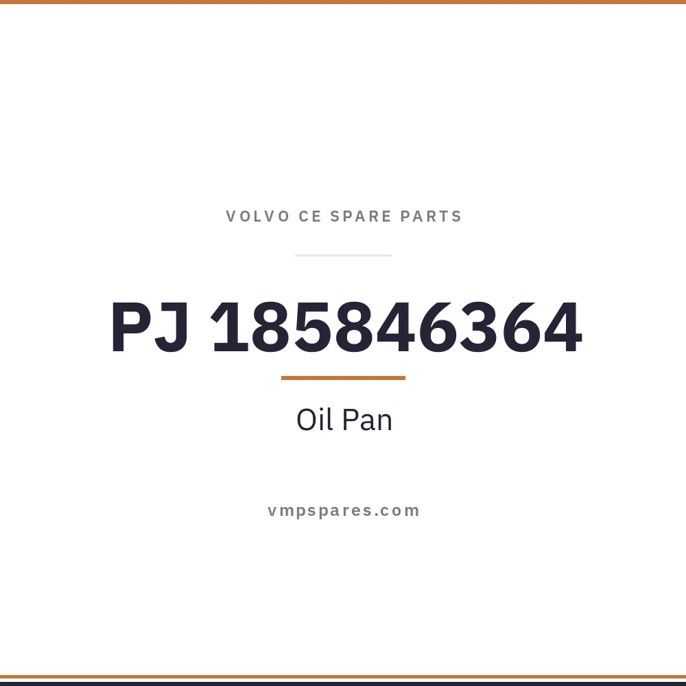 PJ 185846364 – Oil Pan