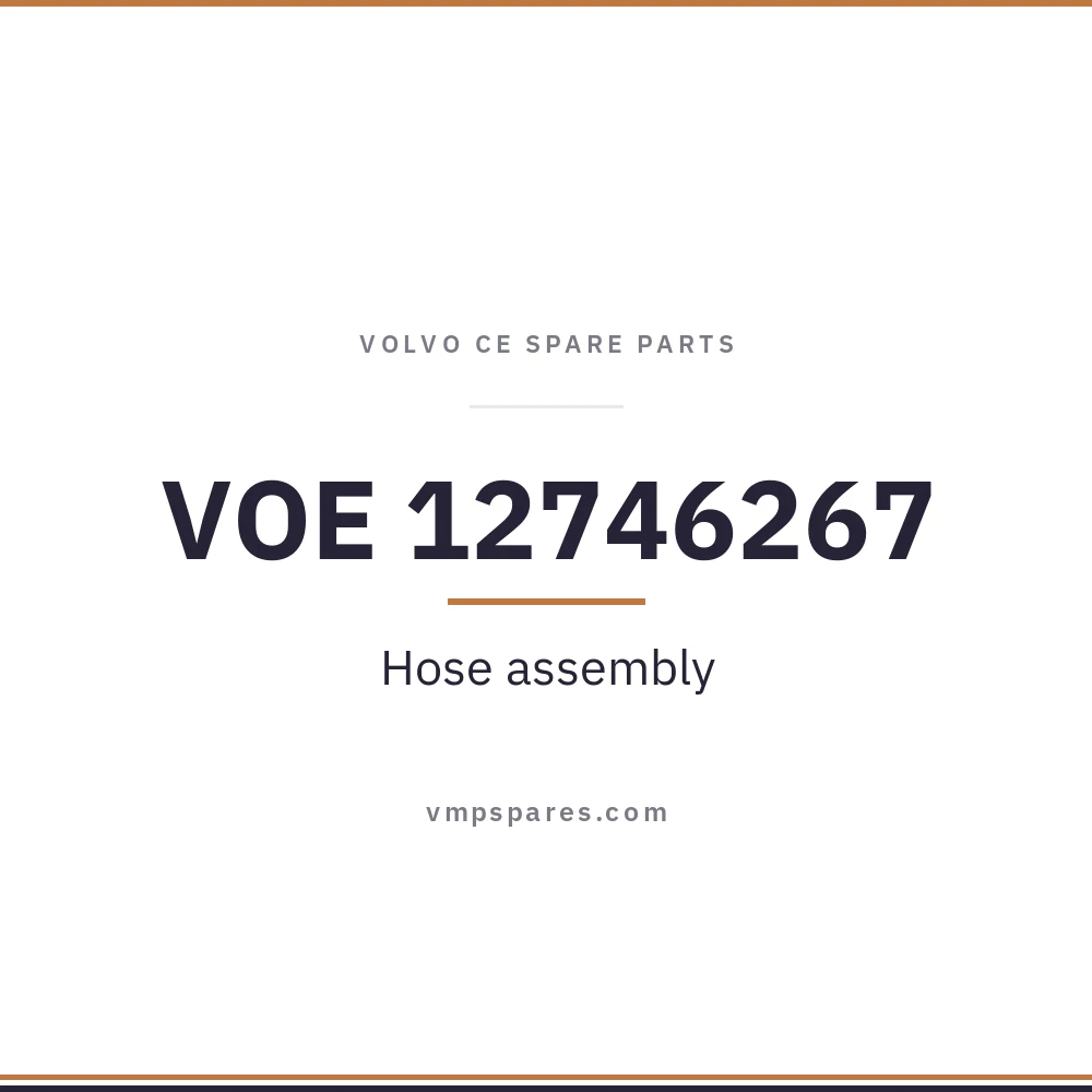 VOE 12746267 – Hose assembly