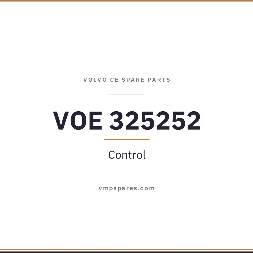 VOE 325252 – Control