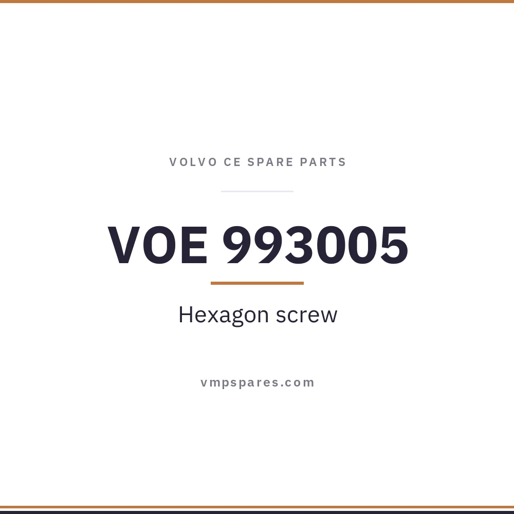 VOE 993005 – Hexagon screw