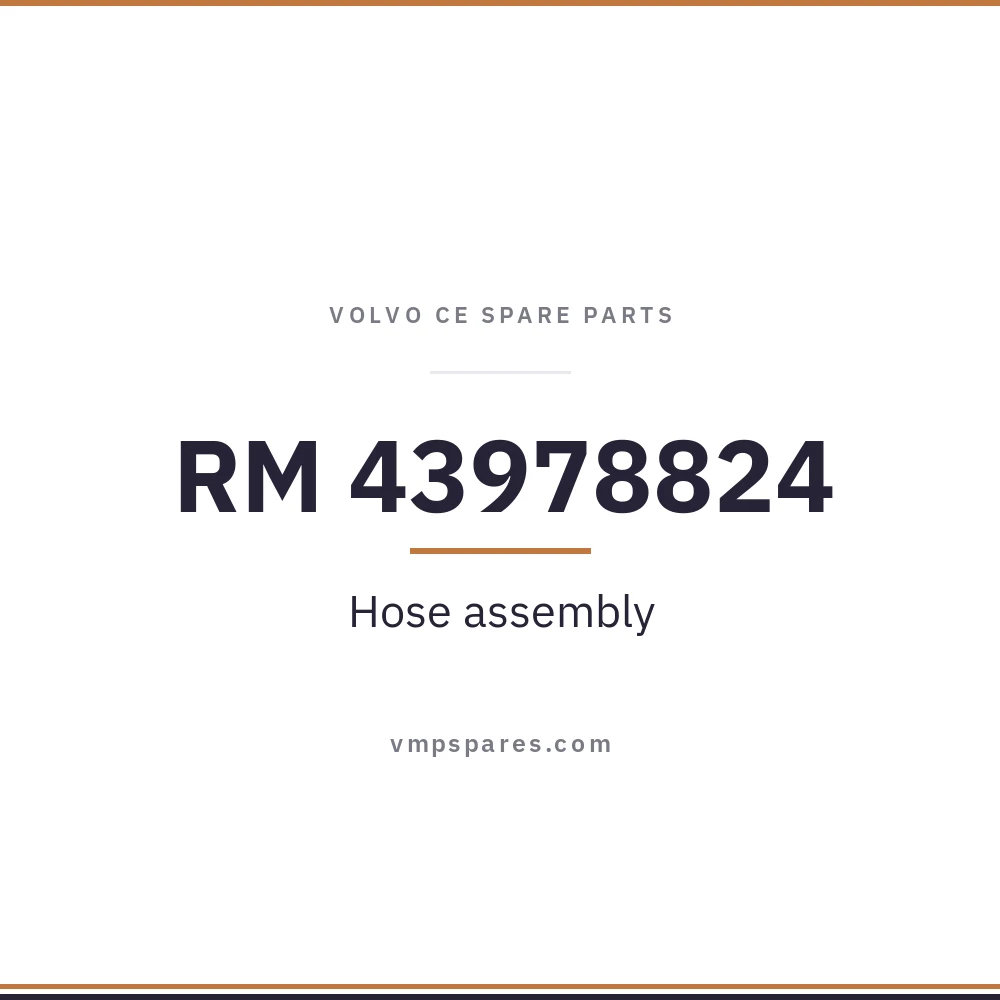 RM 43978824 – Hose assembly