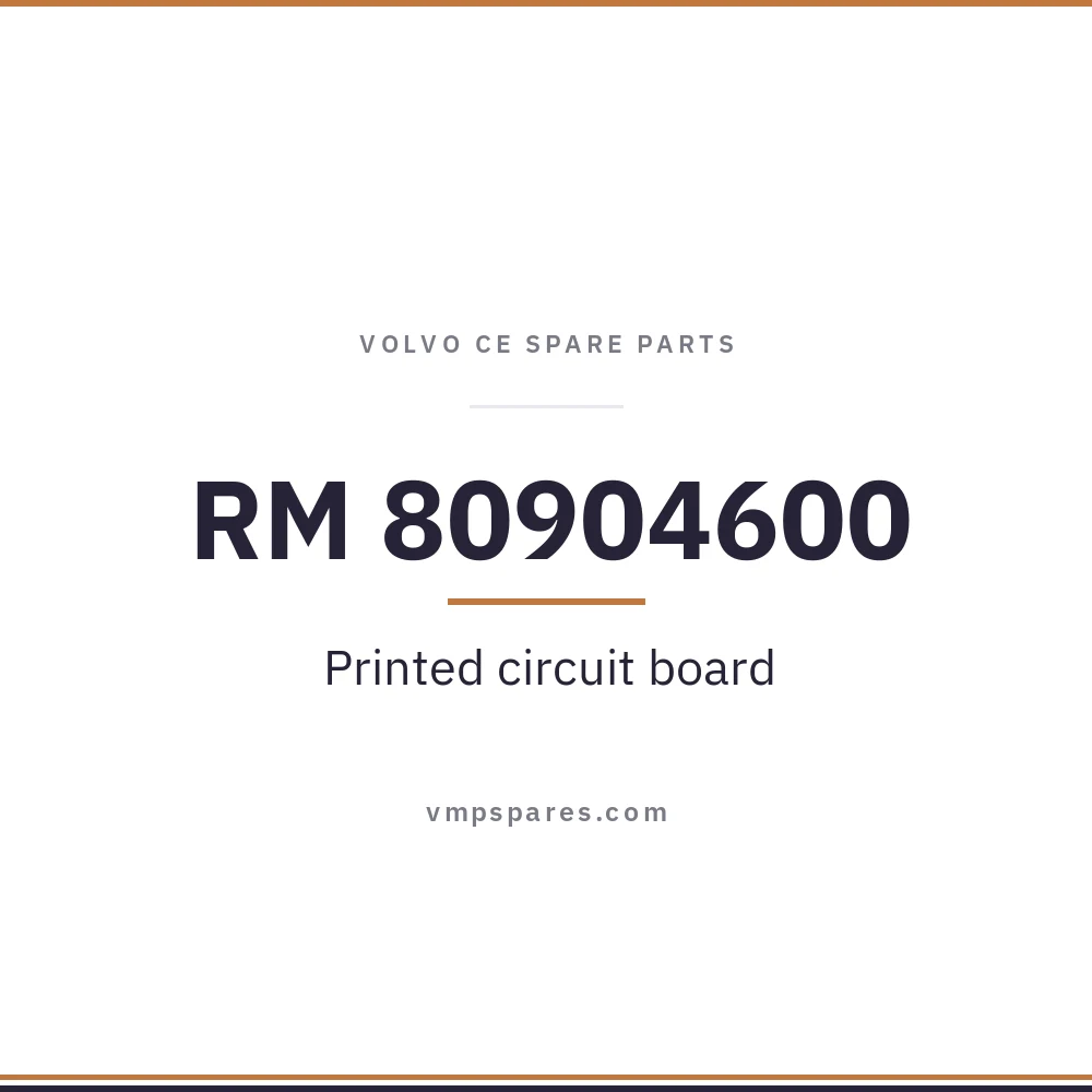 RM 80904600 – Printed circuit board