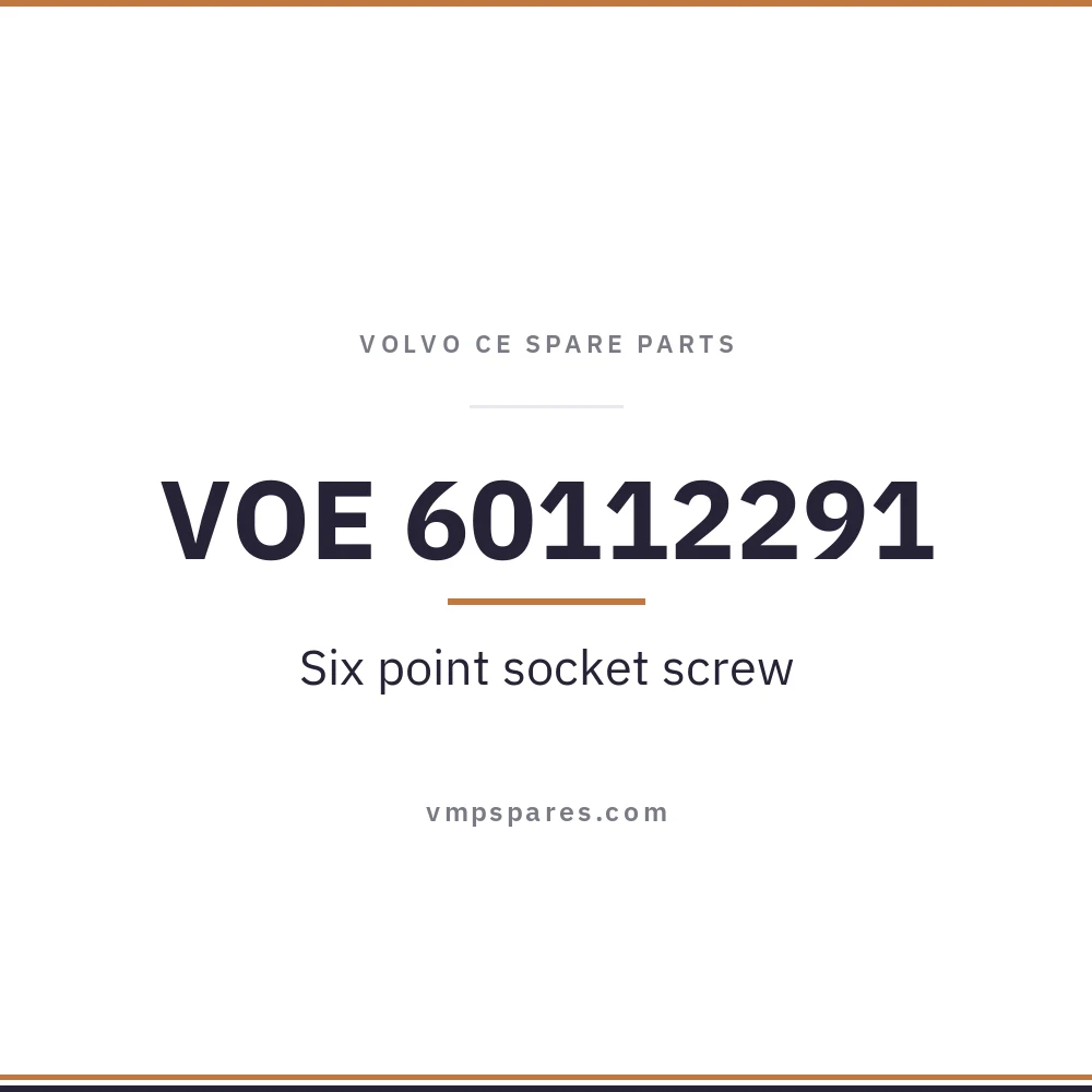 VOE 60112291 – Six point socket screw