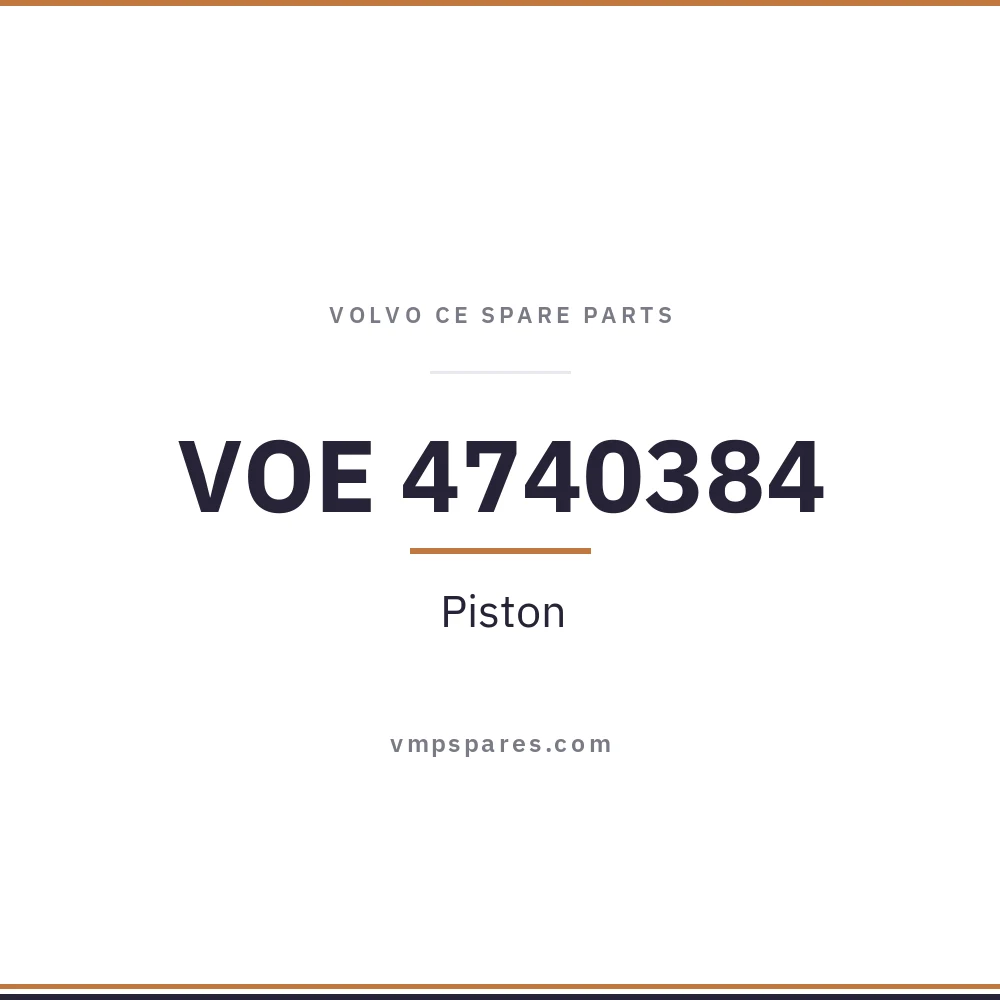 VOE 4740384 – Piston