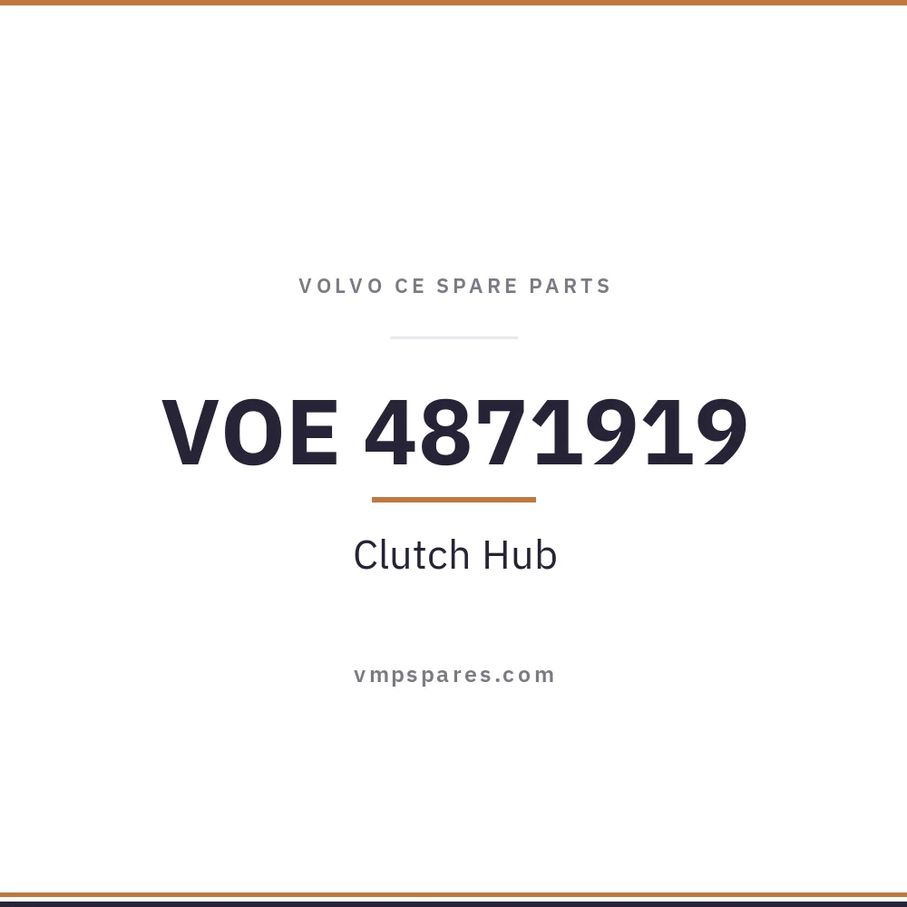 VOE 4871919 – Clutch Hub