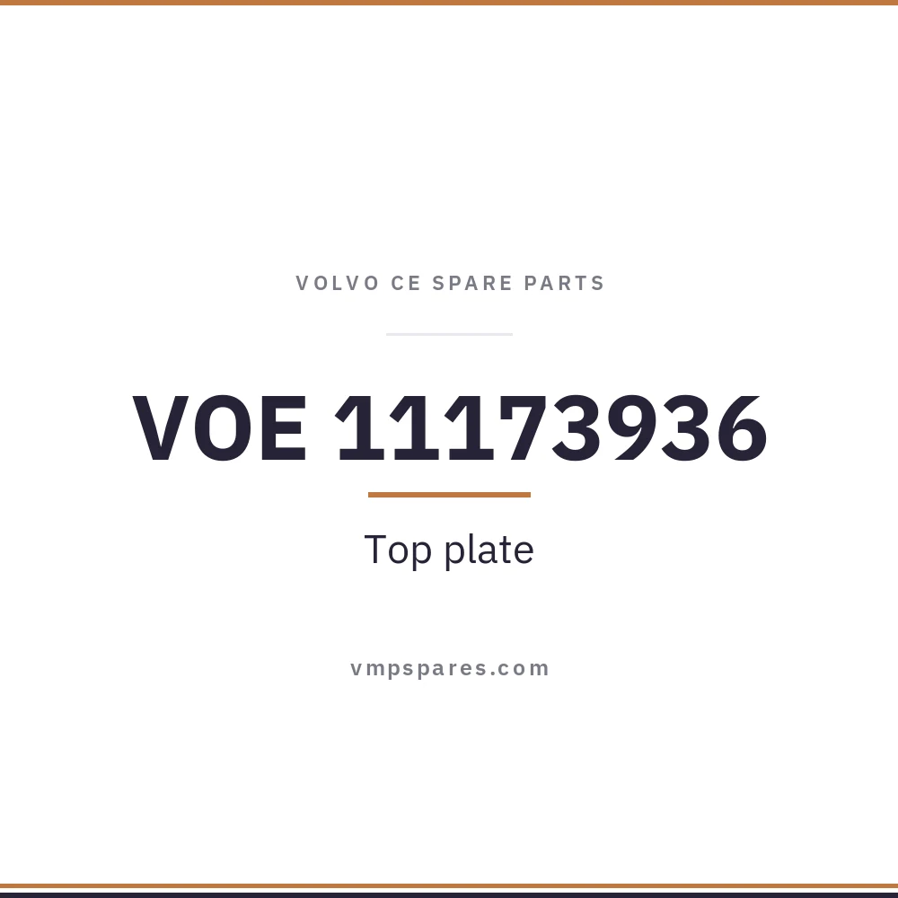 VOE 11173936 – Top plate