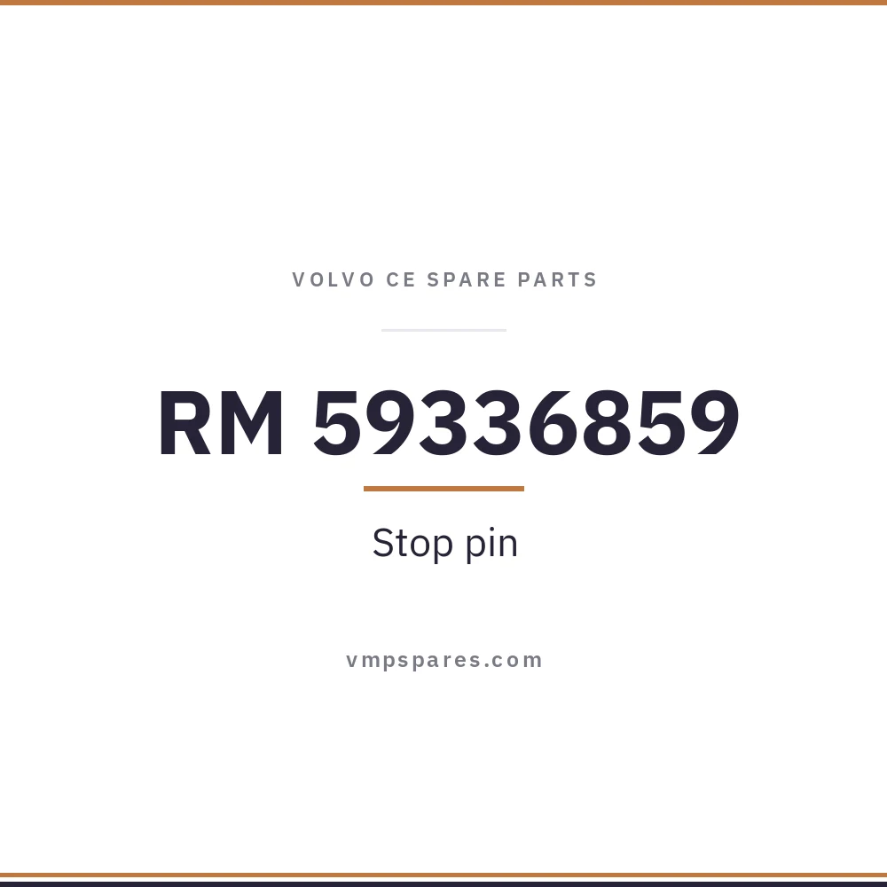 RM 59336859 – Stop pin