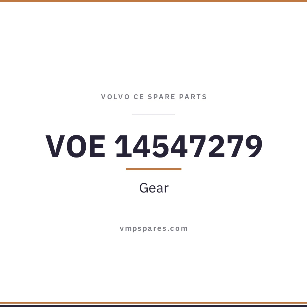 VOE 14547279 – Gear