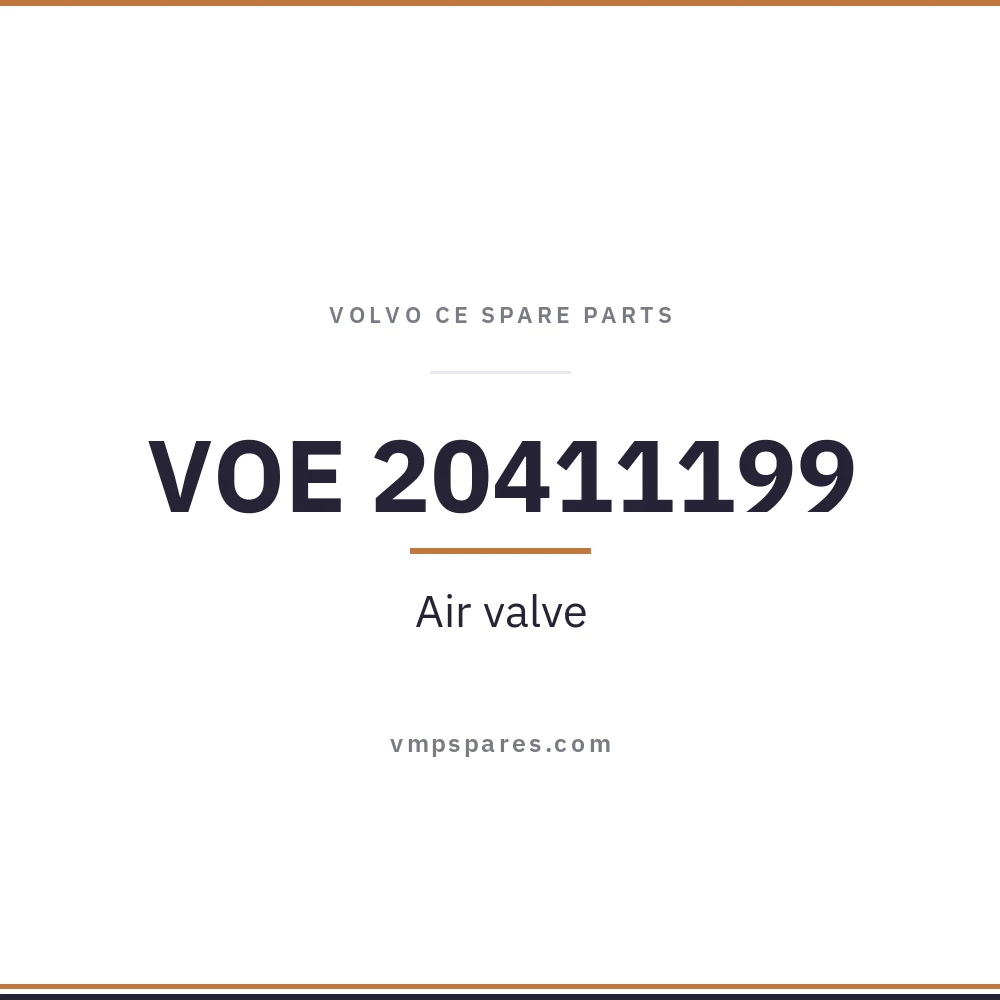 VOE 20411199 – Air valve