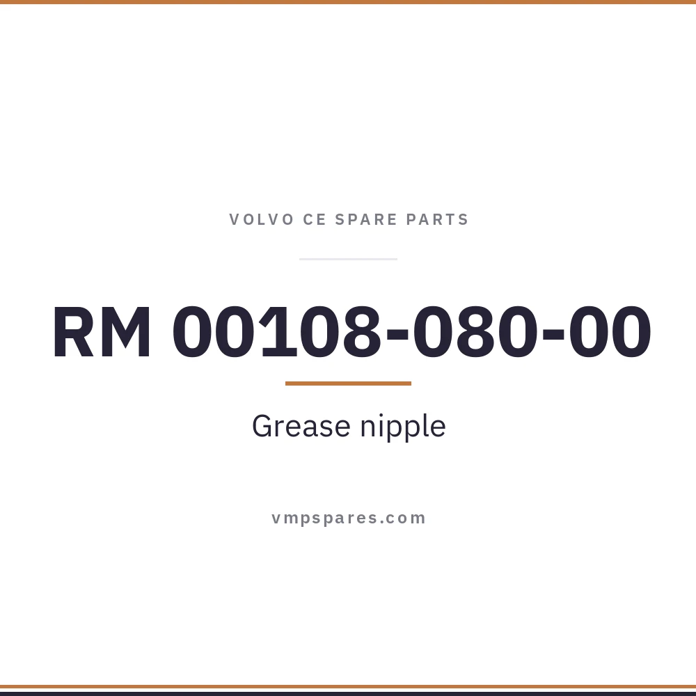 RM 00108-080-00 – Grease nipple