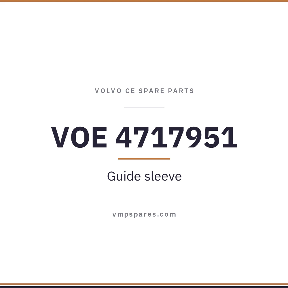 VOE 4717951 – Guide sleeve
