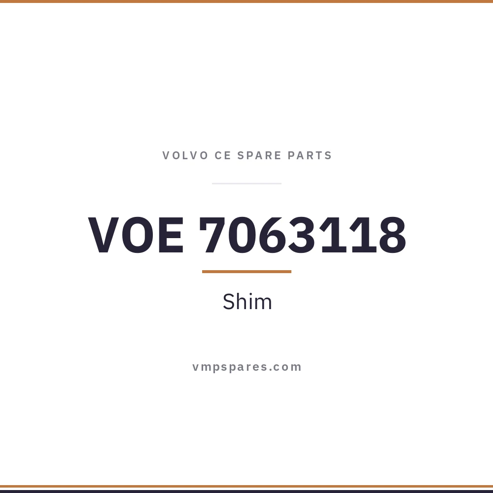 VOE 7063118 – Shim