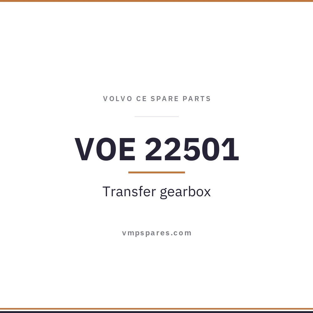 VOE 22501 – Transfer gearbox