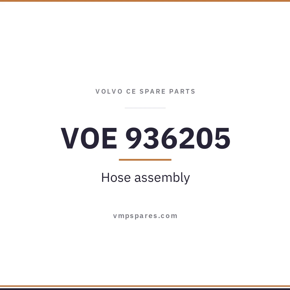 VOE 936205 – Hose assembly