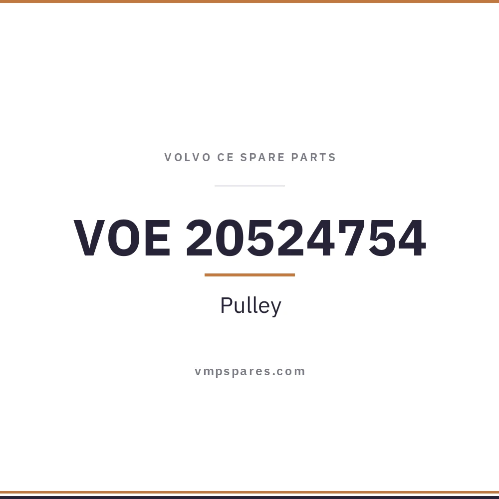 VOE 20524754 – Pulley