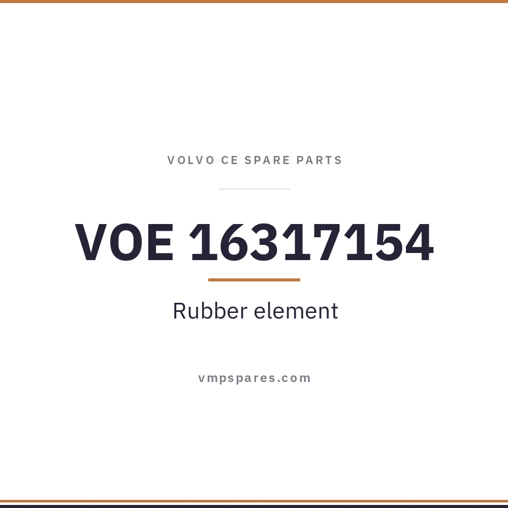 VOE 16317154 – Rubber element
