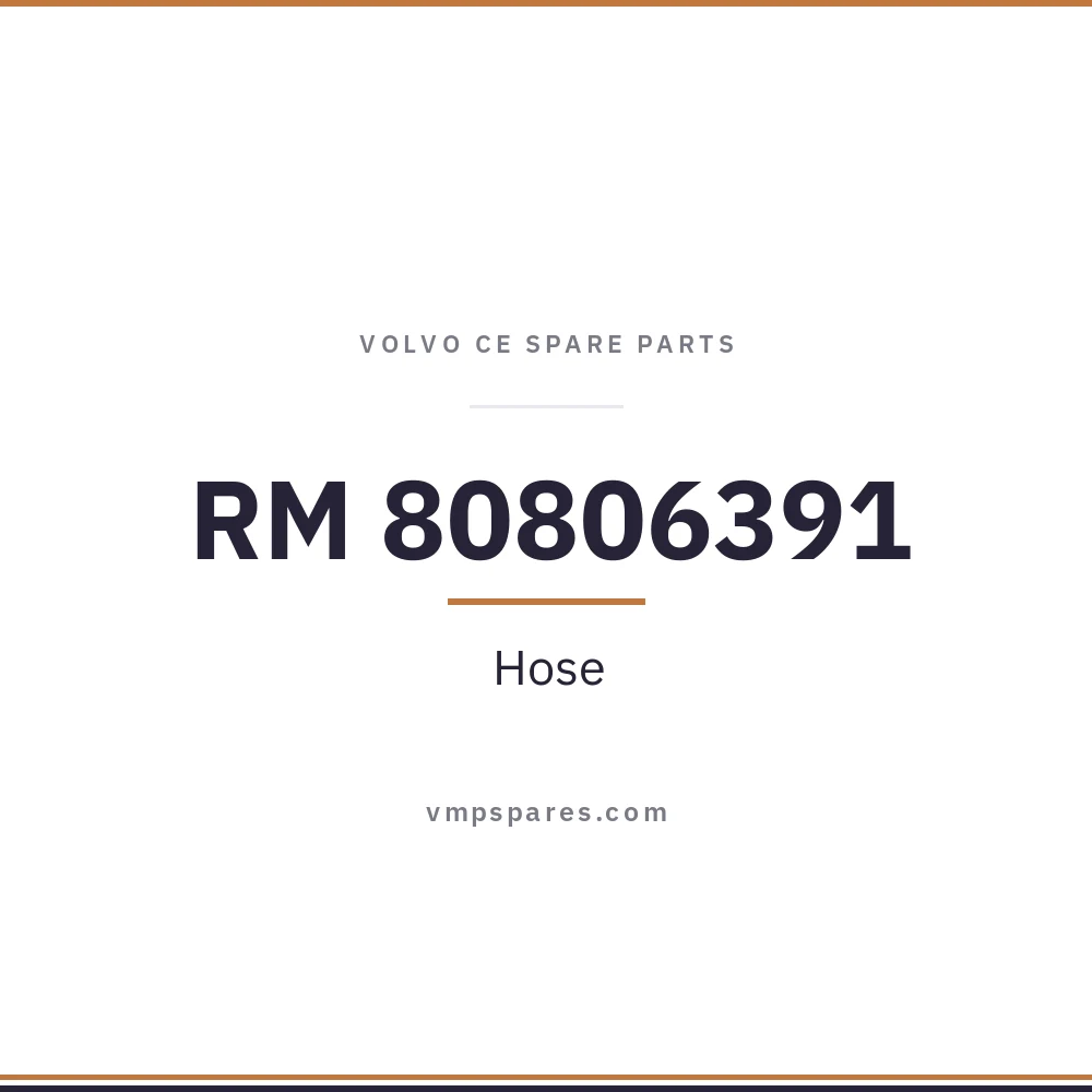 RM 80806391 – Hose