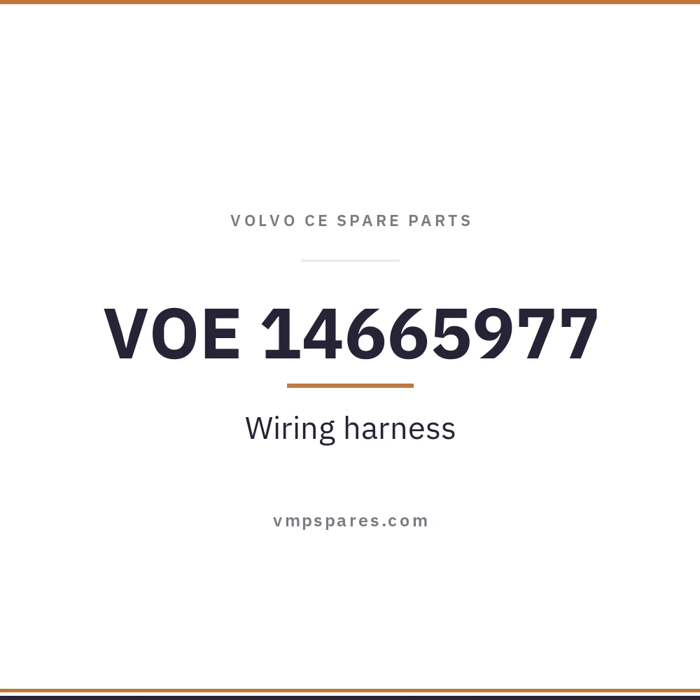 VOE 14665977 – Wiring harness