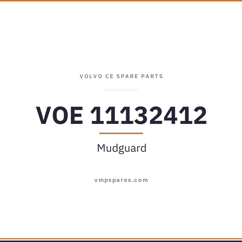 VOE 11132412 – Mudguard